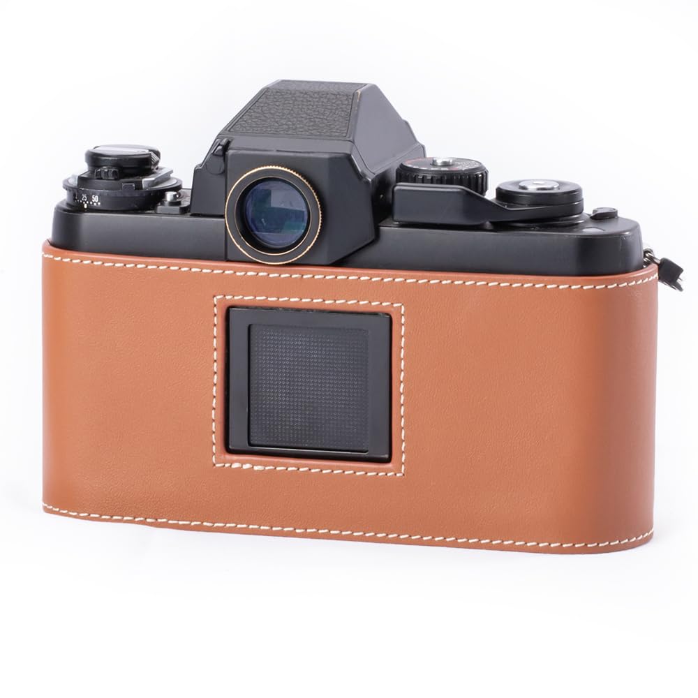 Amazon.co.jp: nikon f3 カバー 手作り本革ハーフカメラ保護
